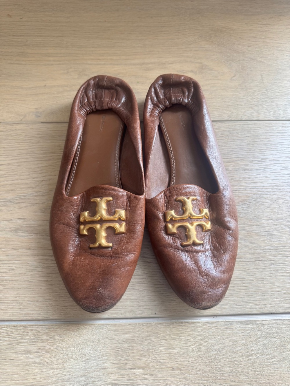 Tory Burch Eleanor loafers brown